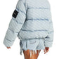ALEXANDER WANG Blue Denim Logo Puffer Jacket