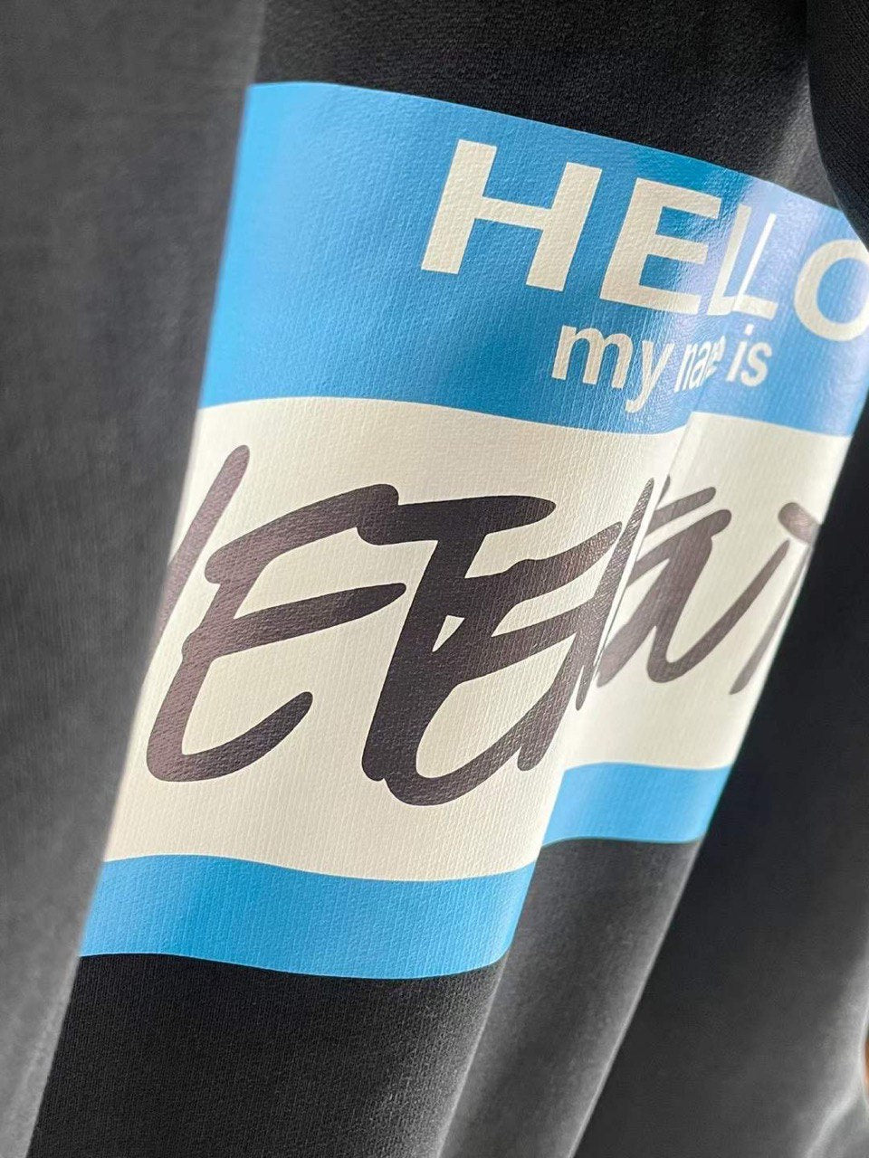 VETEMENTS Logo Print Zip Up Hoodie