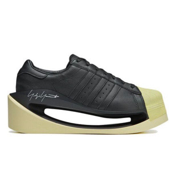 Y-3 Gendo Superstar 'Black Easy Yellow'