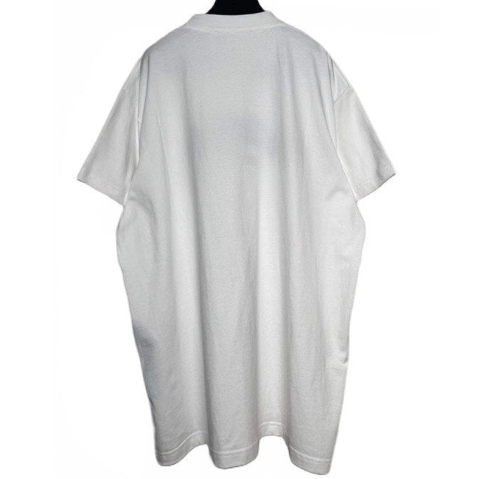 BALENCIAGA Inverted Logo White T-shirt