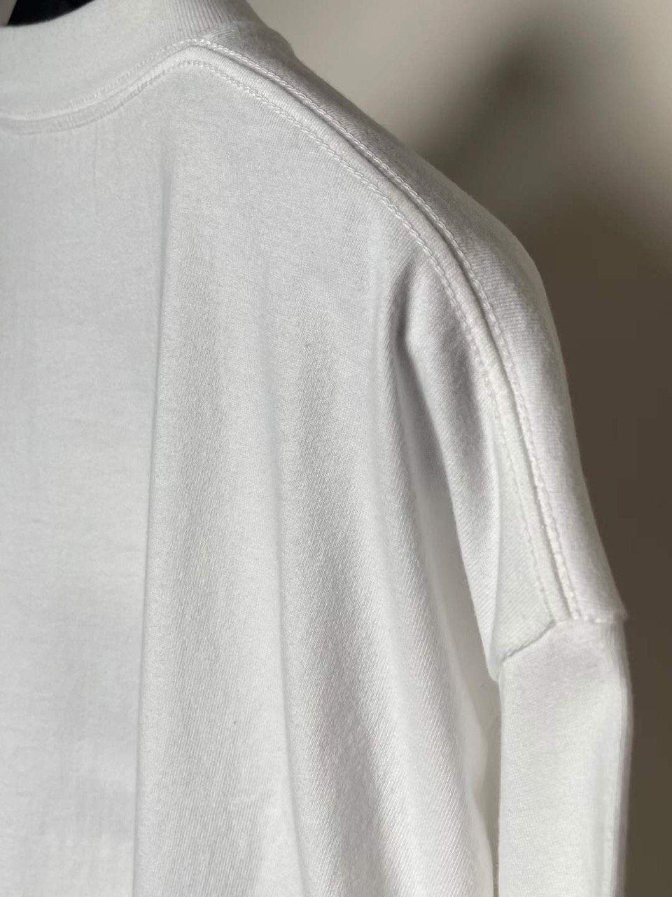 BALENCIAGA Inverted Logo White T-shirt