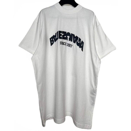 BALENCIAGA Inverted Logo White T-shirt