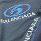 BALENCIAGA Surfer Cracked Vintage Cotton Sweatshirt