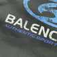 BALENCIAGA Surfer Cracked Vintage Cotton Sweatshirt
