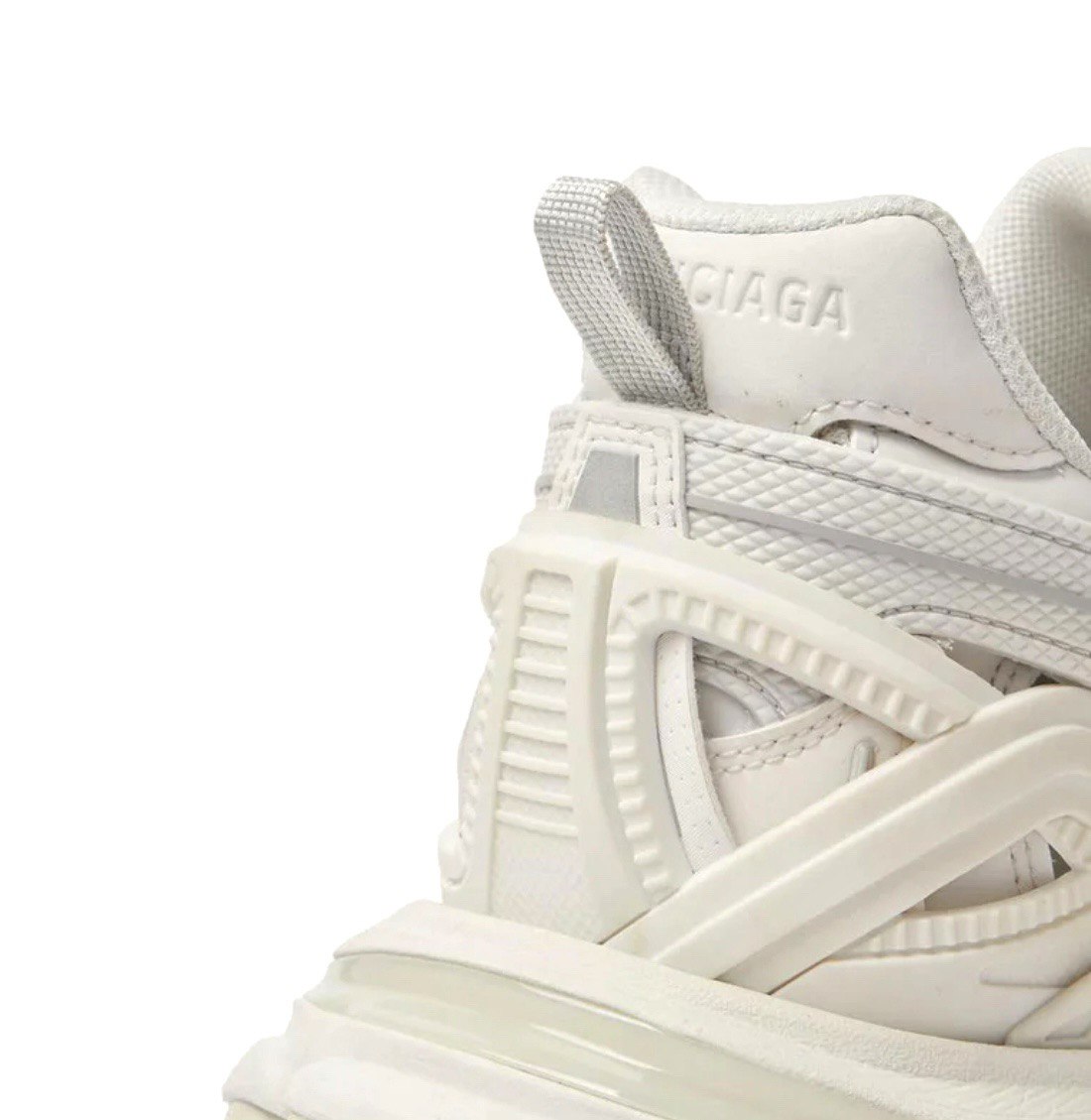 BALENCIAGA Off-White Track.2 Open Sneakers