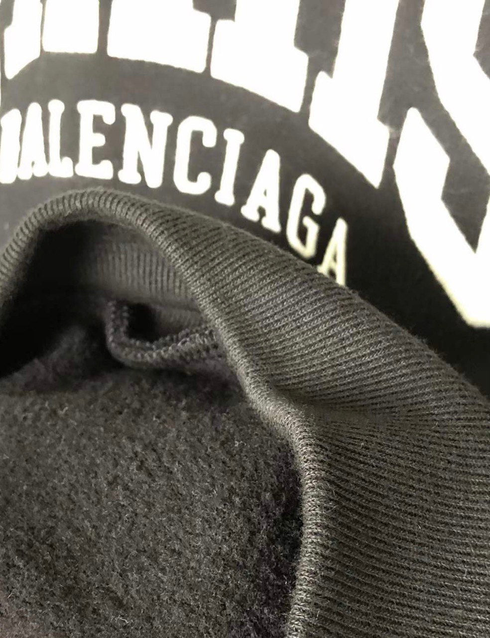 BALENCIAGA Cities Paris Cotton Jersey Hoodie