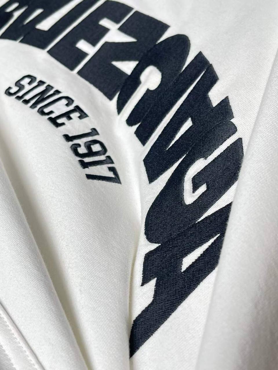 BALENCIAGA Logo Cotton Kersey Hoodie