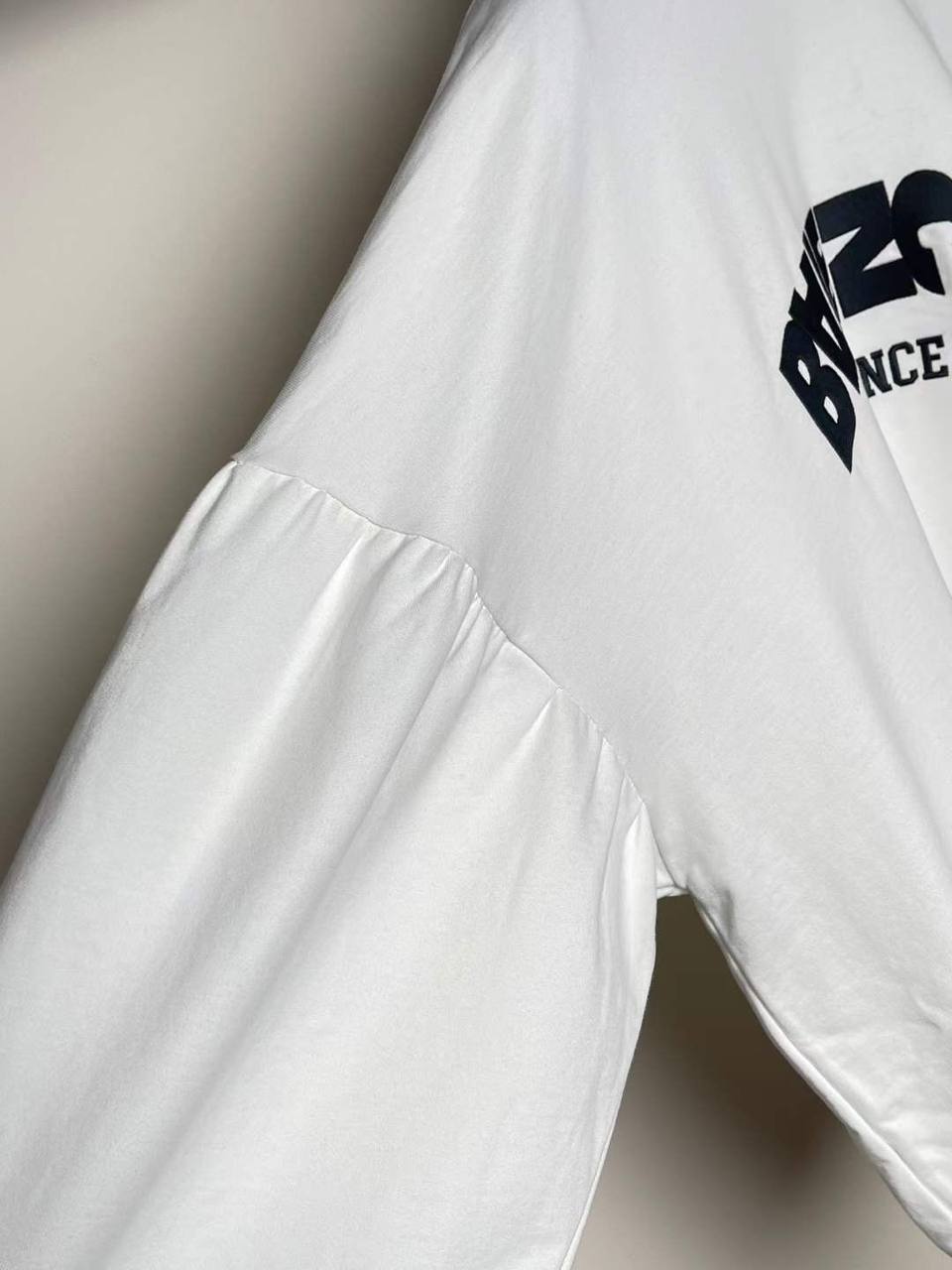 BALENCIAGA Logo Cotton Kersey Hoodie