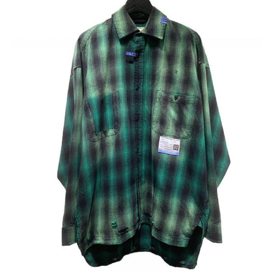 MAISON MIHARA YASUHIRO Vintage-Like Check Shirt